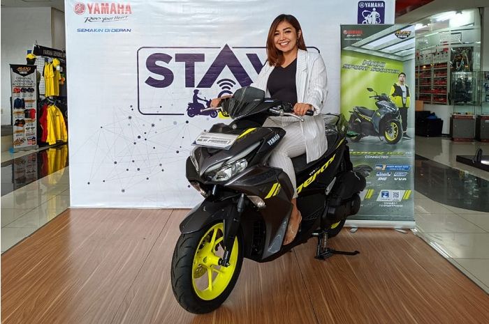 Yamaha Aerox 155 Connected Tersengat Promo Bebas Angsuran 6 Bulan Cicilan Jadi Rp 700 Ribuan Gridoto Com