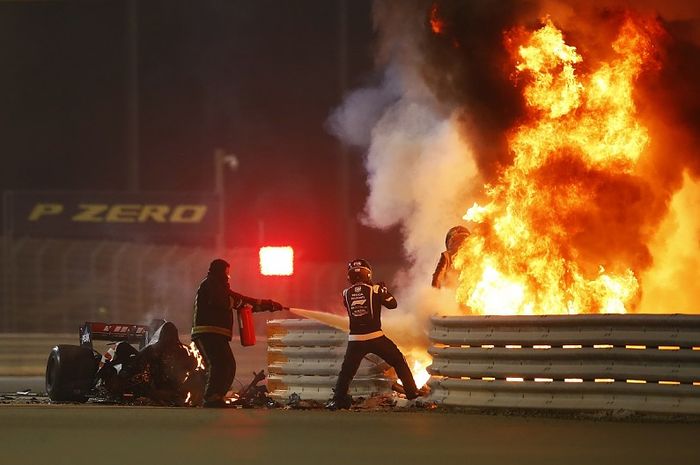 Usai crash horor Romain Grosjean di F1 Bahrain 2020, Daniel Ricciardo malah kesal, kenapa?