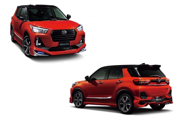Daihatsu Rocky dengan body kit dan aksesori Modellista jadi proyek perdana