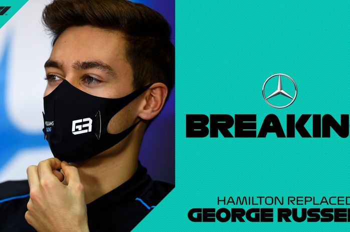 George Russel akan menggantikan Lewis Hamilton di F1 Sakhir 2020