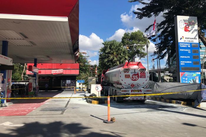 Ilustrasi SPBU Pertamina