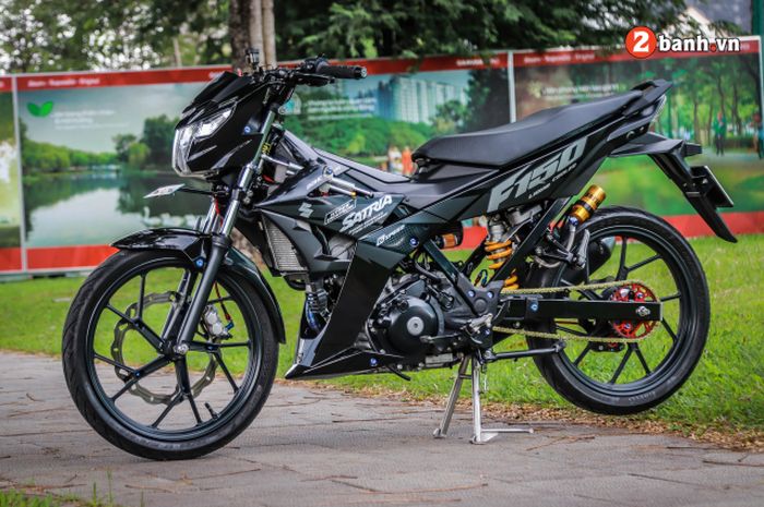 Modifikasi simpel Suzuki Satria F150 