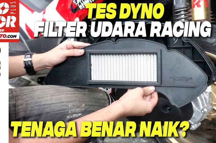 Video tes filter udara racing