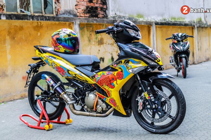 Modifikasi keren Yamaha MX King 150 