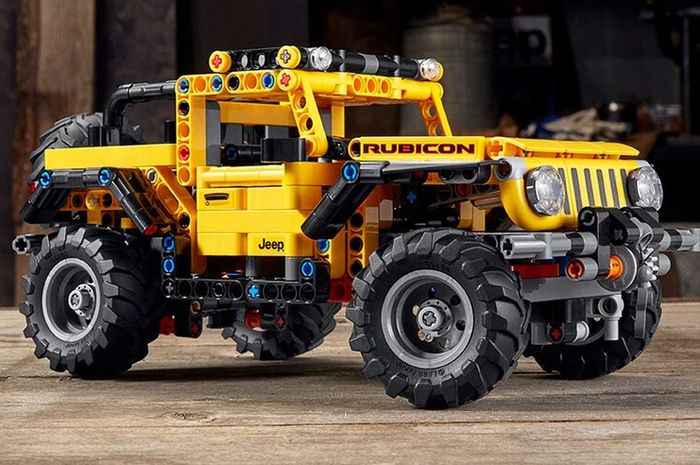 Tampilan LEGO Jeep Wrangler Rubicon