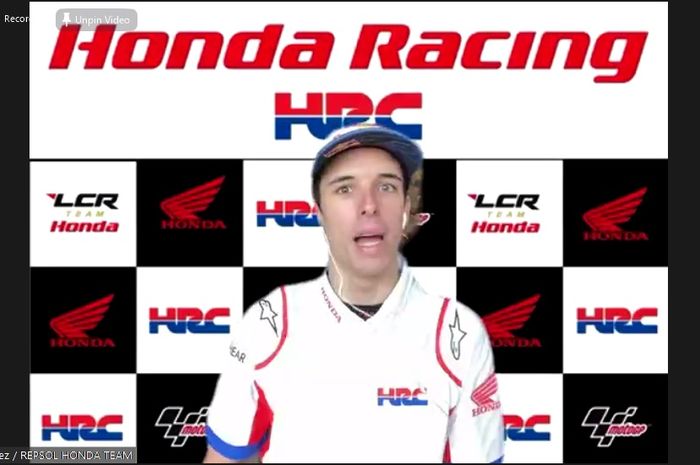 Alex Marquez dalam acara Honda Motorsport Day