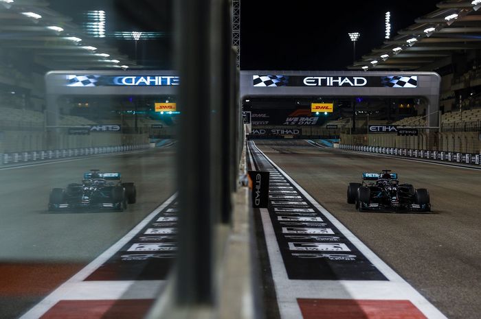 Mercedes pakai livery spesial di F1 Abu Dhabi 2020