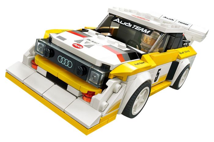 Audi Sport Quattro S1 1985 ada yang versi LEGO, detailnya keren Mirip mobil reli beneran, segini harganya