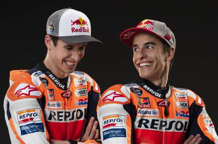 Marc Marquez dan ALex Marquez, dua bersaudara pembalap MotoGP.