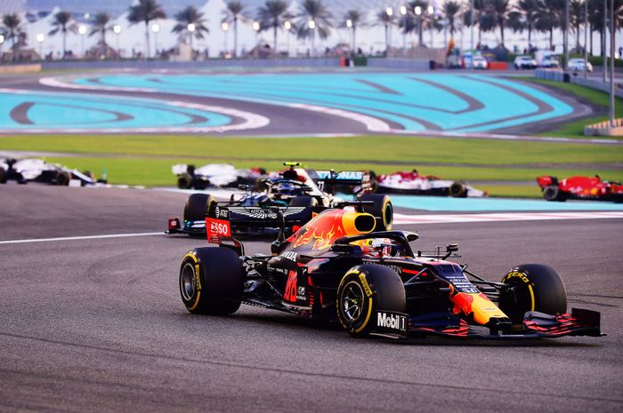 Beberapa pembalap lakukan balapan di F1 Abu Dhabi 2020