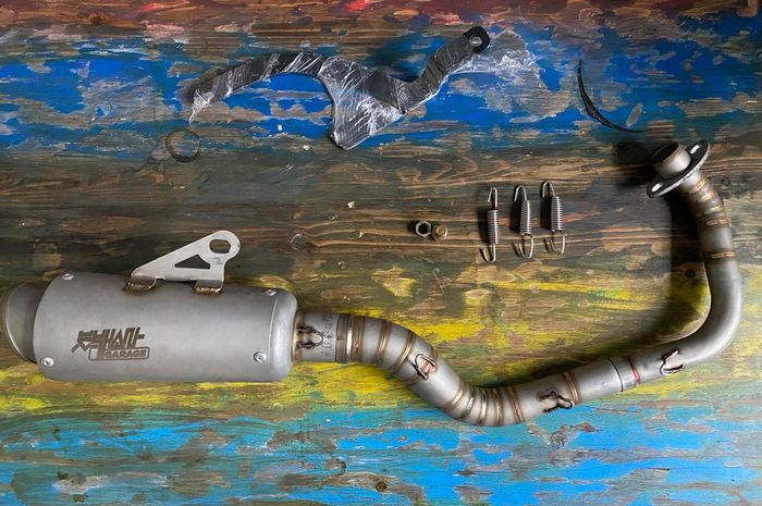 Knalpot Eshan Garage untuk Piaggio Zip, Harga Rp 1 jutaan aja