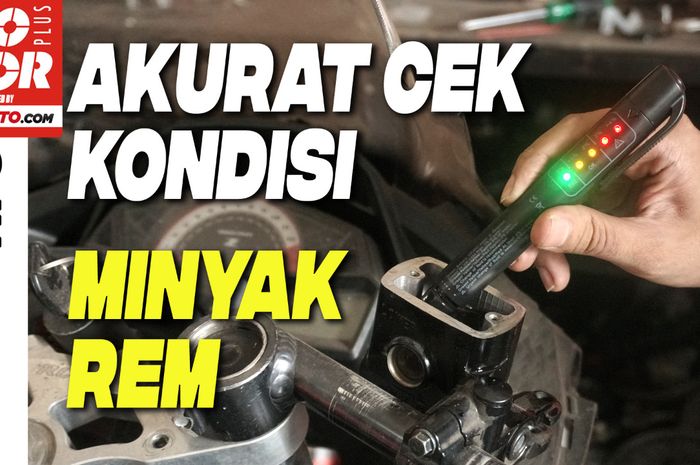 Video tips cek kondisi minyak rem motor