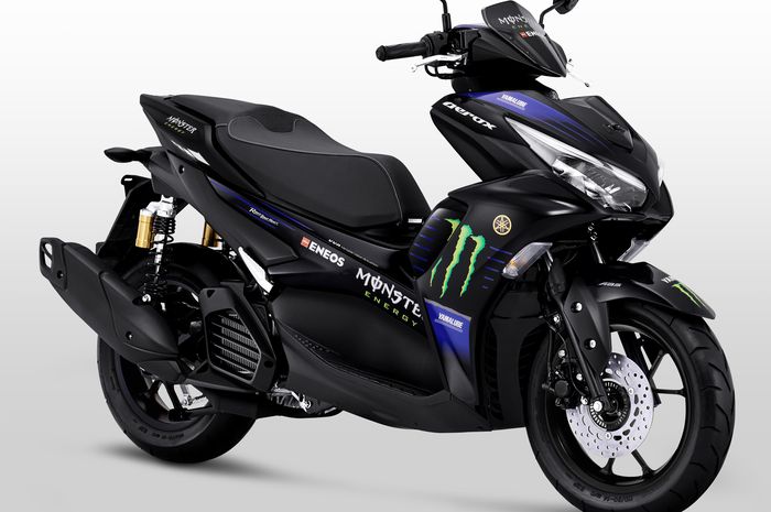 Yamaha Aerox 155 Connected ABS Livery Monster Energy Yamaha MotoGP