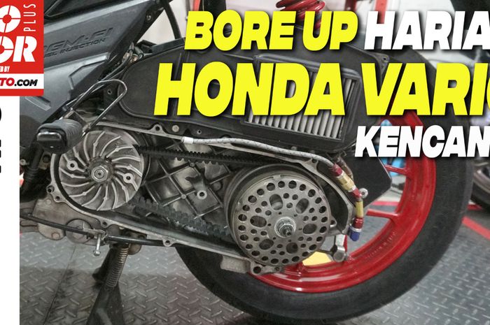 Video upgrade performa Honda Vario spek harian