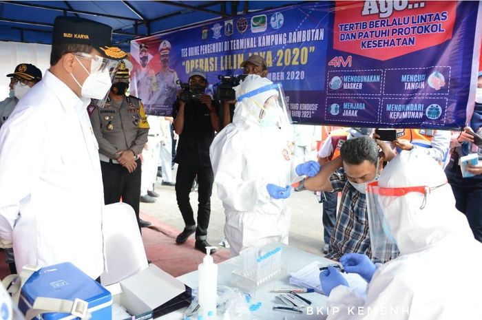 Menhub cek terminal Kp rambutan