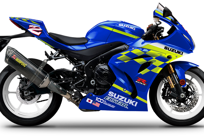 Suzuki GSX-R1000R Legend Edition untuk Kenny Roberts Jr. tahun 2000