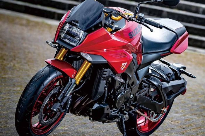 Edisi spesial Suzuki Katana 'RED' siap meluncur, hanya 100 unit!