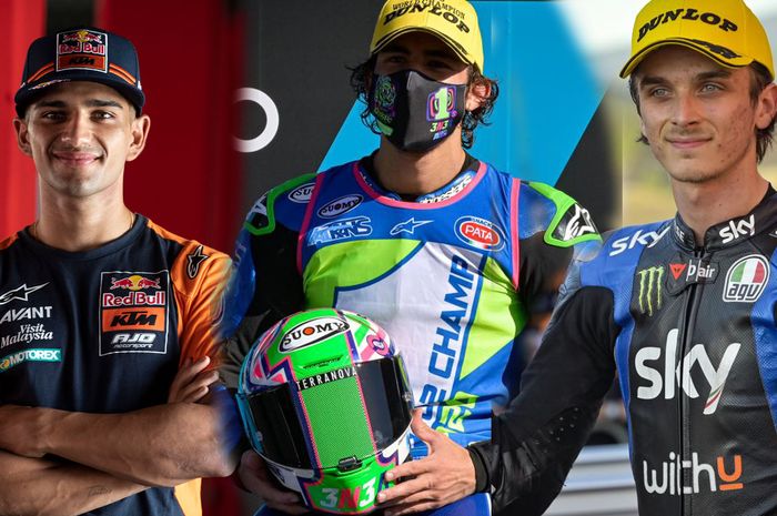 Tiga pembalap debutan atau rookie di MotoGP 2021