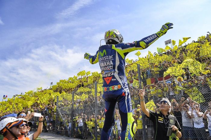 Valentino Rossi membuat rekor MotoGP yang belum bisa dikalahkan pembalap lain