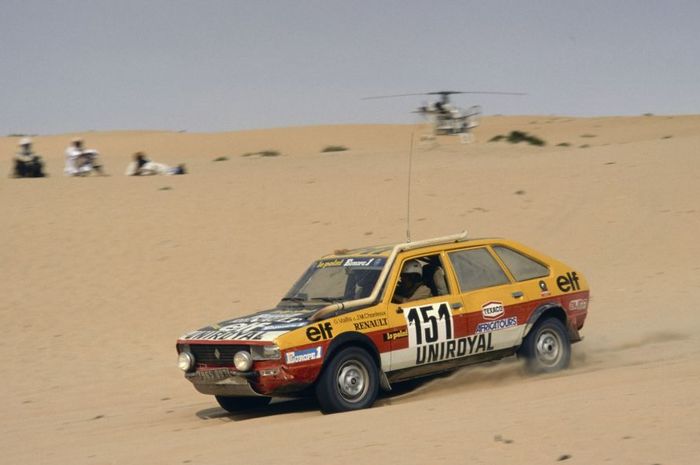 Renault 20 Turbo 4x4 1982, salah satu mobil klasik yang berjaya di Reli Dakar