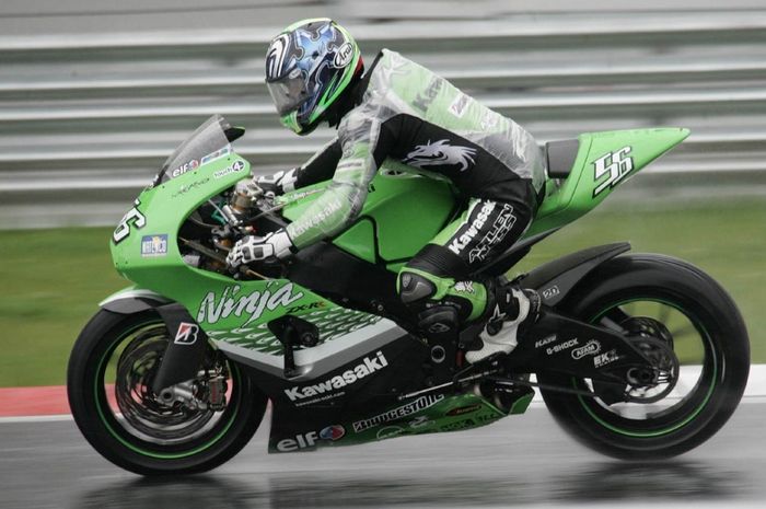 Shinya Nakano menjadi salah satu pembalap Kawasaki di era MotoGP 2000-an