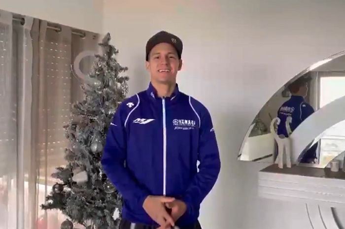 Penampilan pertama Fabio Quartararo berseragam tim pabrikan Yamaha MotoGP di awal 2021
