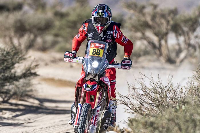 Joan Barreda Bort jadi pemenang stage 2 kategori motor Reli Dakar 2021