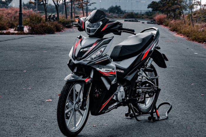 Modifikasi simpel Honda Supra GTR 150