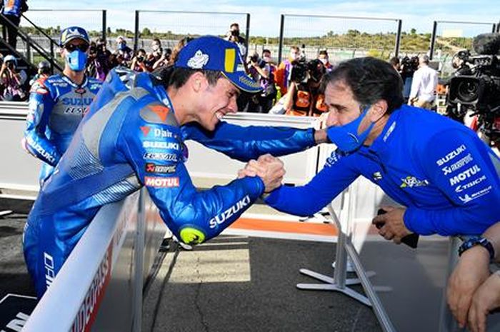 Davide Brivio tinggalkan Tim Suzuki Ecstar jelang MotoGP 2021.