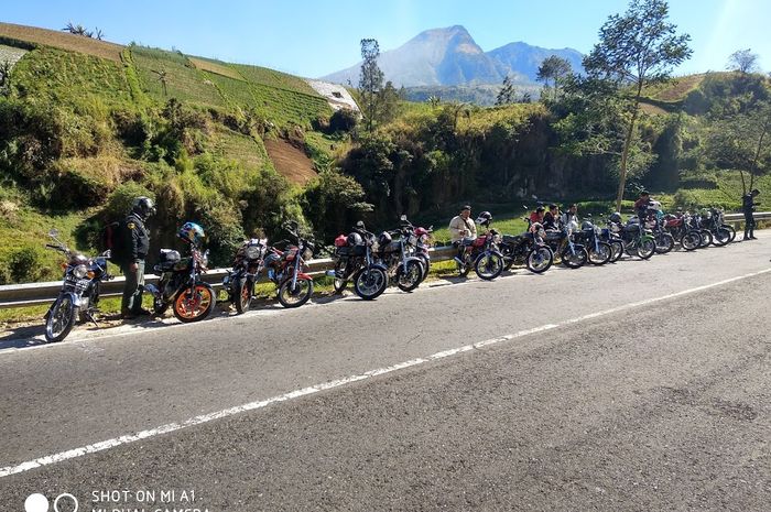 perjalanan KMHGL 100/125 Solo Raya menuju Telaga Sarangan pada 2018 silam.