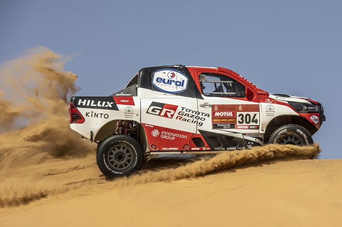 Giniel de Villiers menang stage 5 kategori mobil Reli Dakar 2021, Stephane Peterhansel kokoh di puncak klasemen