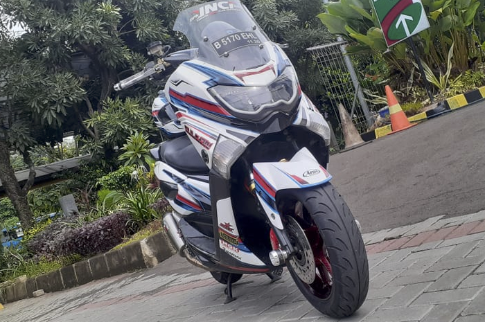 Dobrak mesin Yamaha NMAX jadi 180 ala sultan Depok masih aman buat harian.