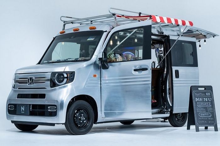 Honda N-Van dibikin konsep modifikasi food truck