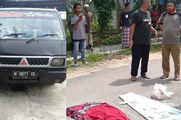 Mitsubishi L300 tabrak bocah usia 4 tahun hingga tewas di Rubaru, Sumenep,  Madura