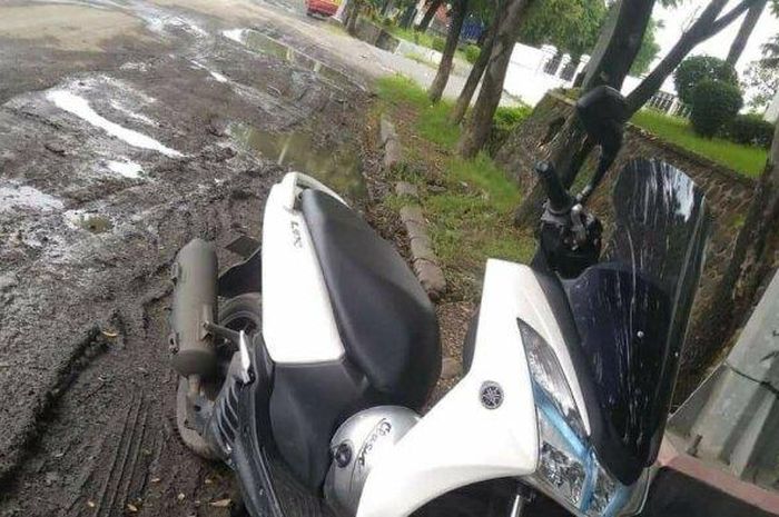 Yamaha Lexi 125 ditemukan tak bertuan di Semarang, unggah ke grup Facebook baru ketahuan aslinya