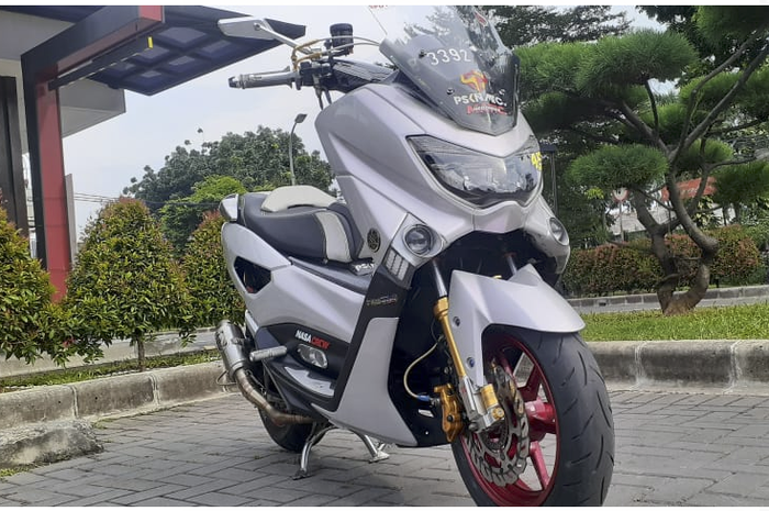 Wih kaki-kaki Yamaha NMAX lawas ini dijamin bikin ngiler nih