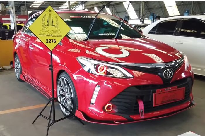 Toyota Vios limo eks taksi diconversi jadi Vios facelift