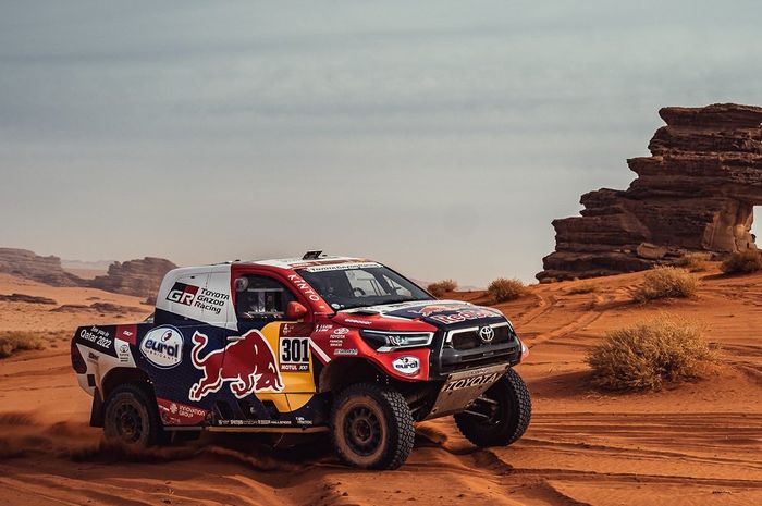 Nasser Al-Attiyah menang stage 11 kategori mobil Reli Dakar 2021