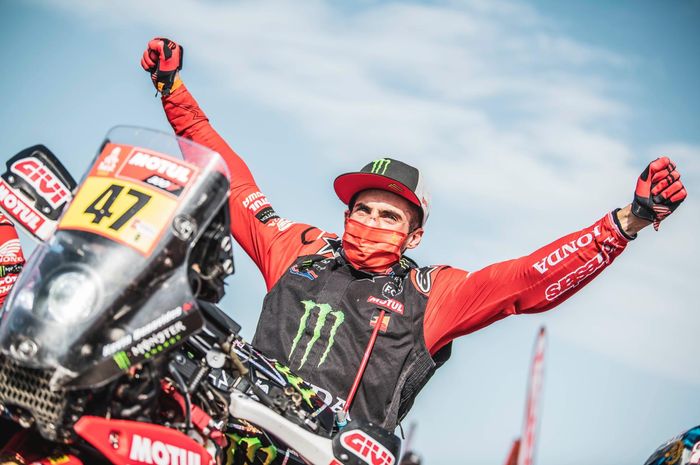 Kevin Benavides bawa Honda mempertahankan gelar juara Reli Dakar 2021