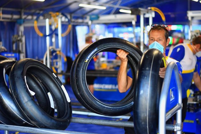 Produsen ban balap Michelin siapkan ban khusus untuk cetak rekor baru di MotoGP Italia 2021