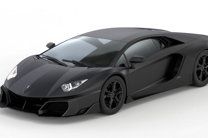 Modifikasi Lamborghini Aventador hasil garapan bengkel Dubai, Huber