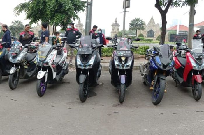 Yamaha Lexi Community Jakarta (YLCJ) galang dana untuk korban gempa Sulawesi Barat