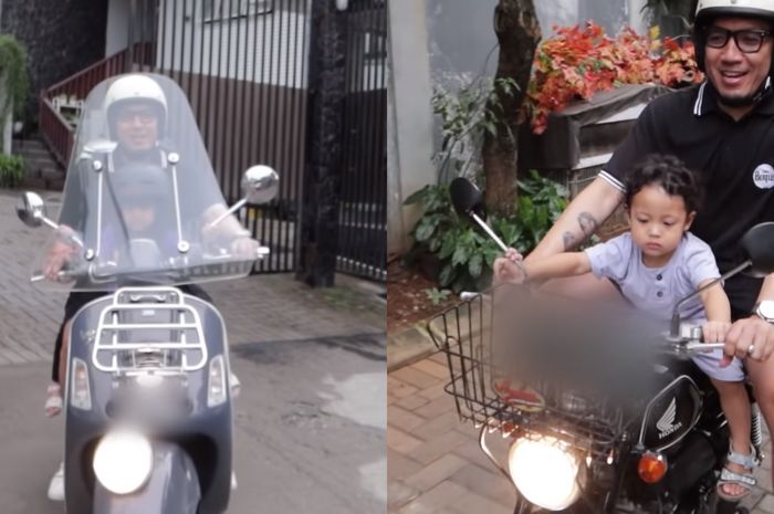 Dua koleksi motor Desta selain Yamaha RX-King.