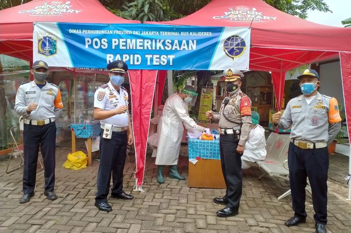 Pos pemeriksaan rapid test