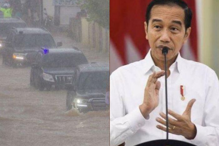 Pantas Mampu Terobos Genangan Banjir Saat Antar Presiden Jokowi Datangi Korban di Kalsel, Ternyata Ini Mobil Dinas yang Dipakai!