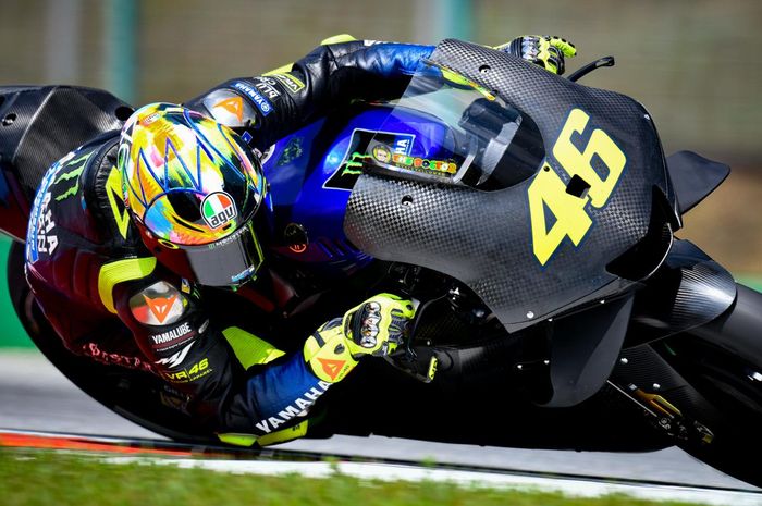 Bodi dan parts karbon memang selalu jadi pilihan di MotoGP