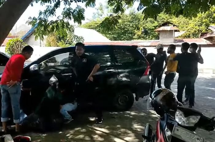 Debt collector ditodong dan diringkus polisi di kantor leasing