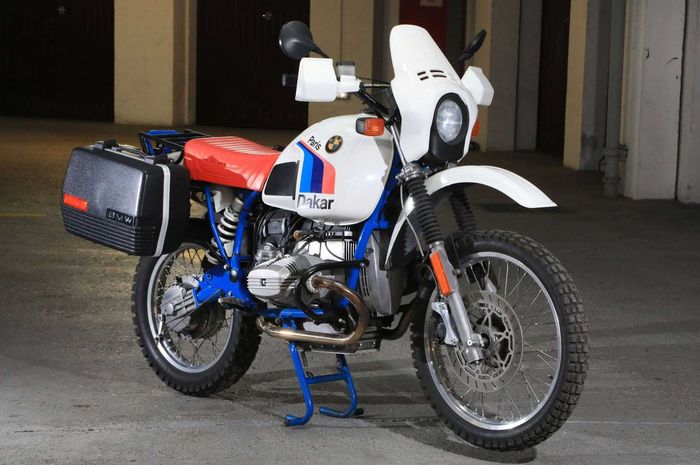 BMW R80G/S Paris-Dakar bekas kepemilikkan Gaston Rahier yang dilelang.
