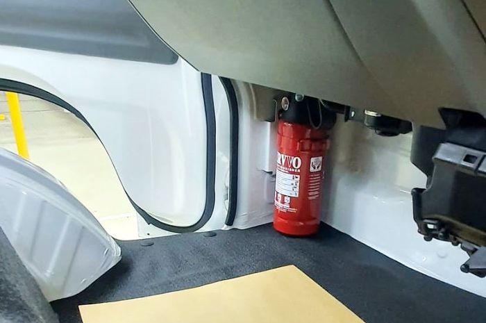 Letak APAR pada setiap mobil Suzuki berbeda-beda namun tidak mengganggu kenyamanan penumpang. &nbsp;