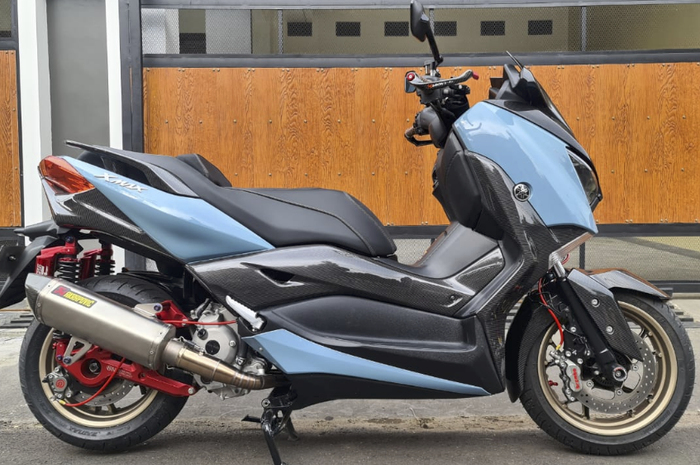 Yamaha XMAX modifikasi berkonsep elegan